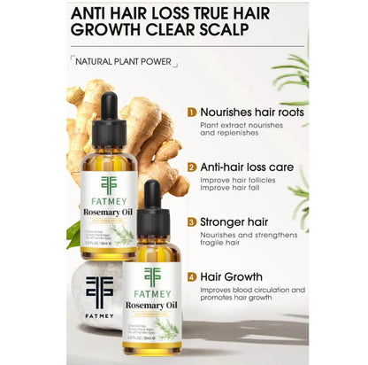 Natural Rosemary Oil | Anti-Hair Loss