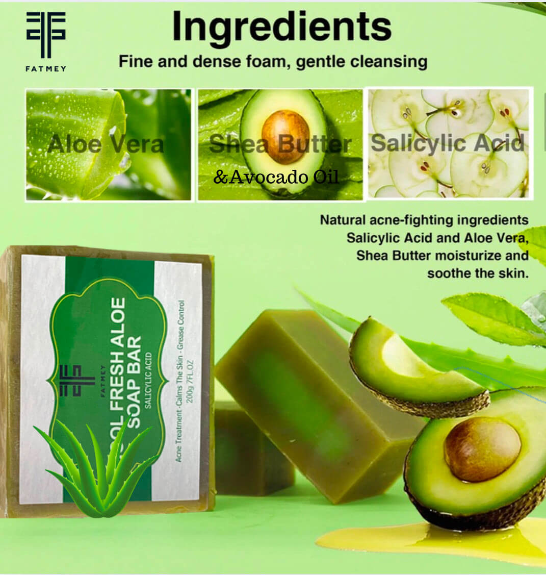 Savon naturel à l'aloe vera