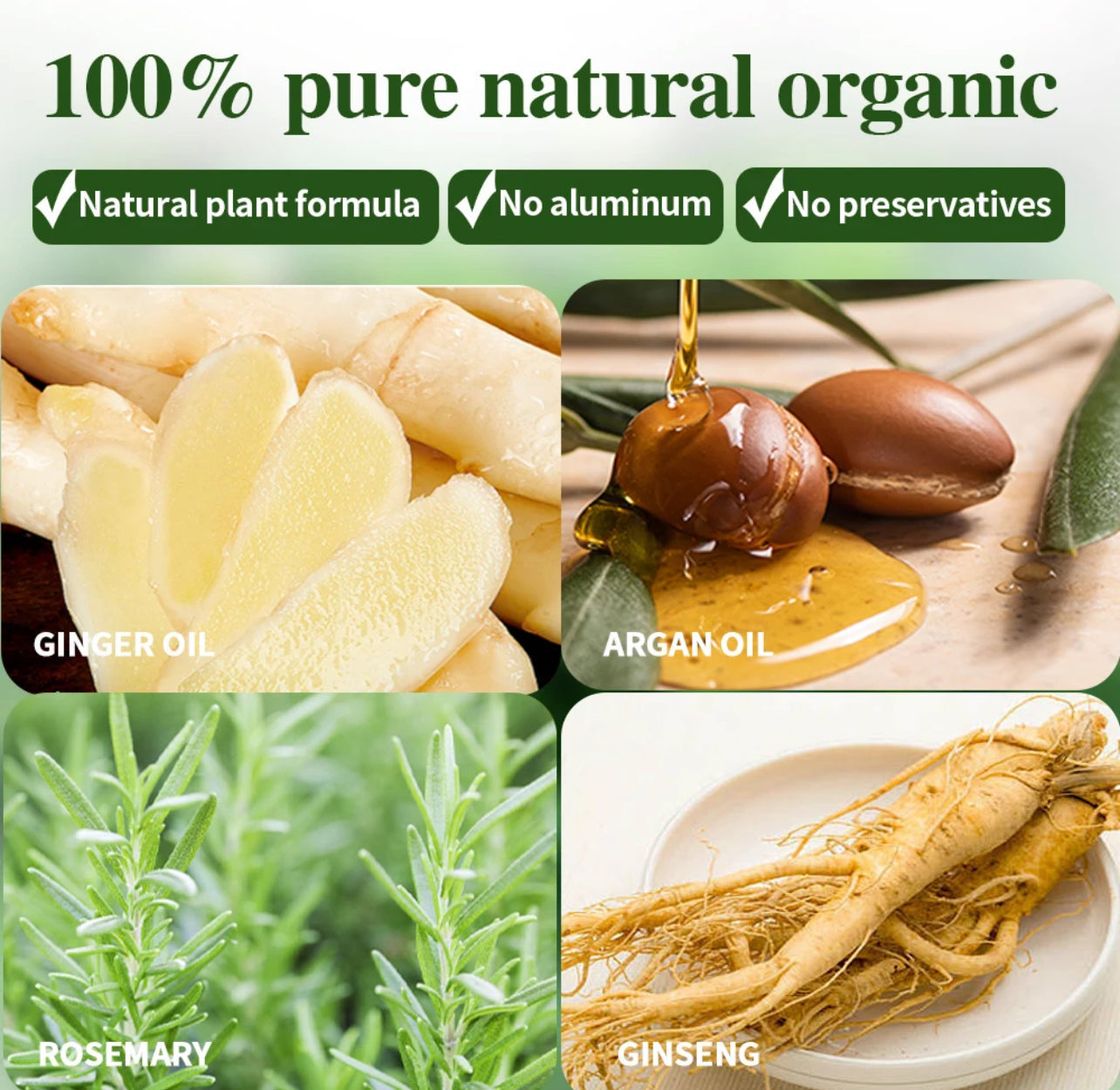 Ginger Oil for Hair Growth and Strengthening