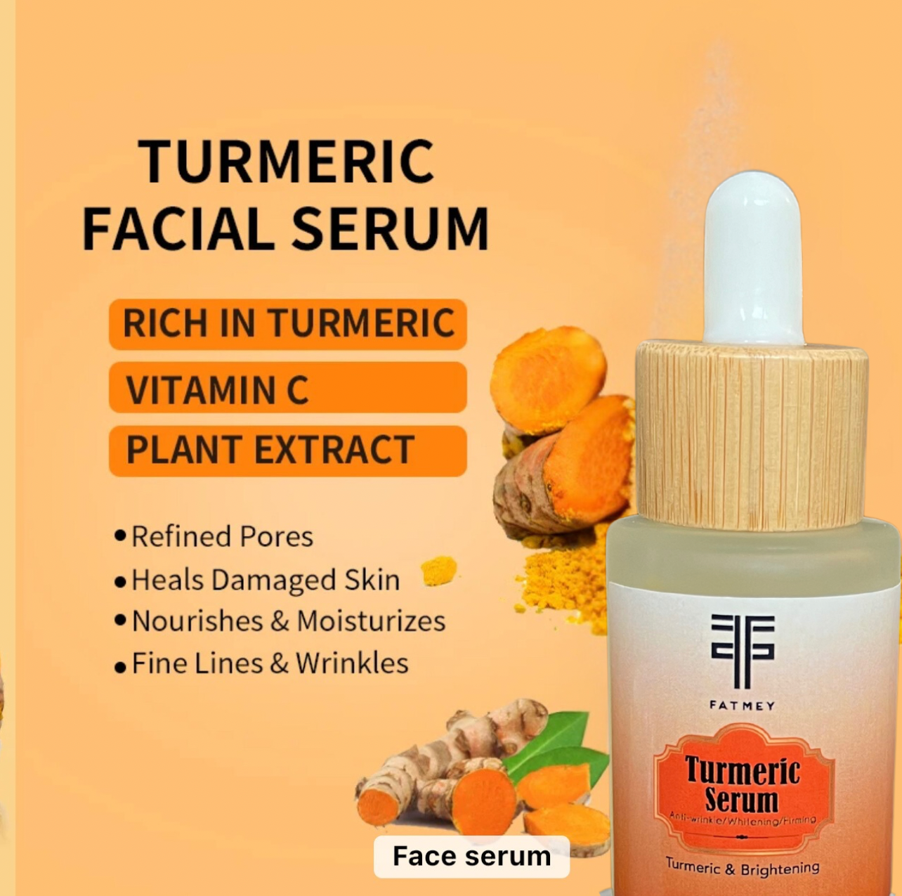 Turmeric Six-Piece Set - Soin Visage au Curcuma