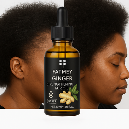 Ginger Oil for Hair Growth and Strengthening