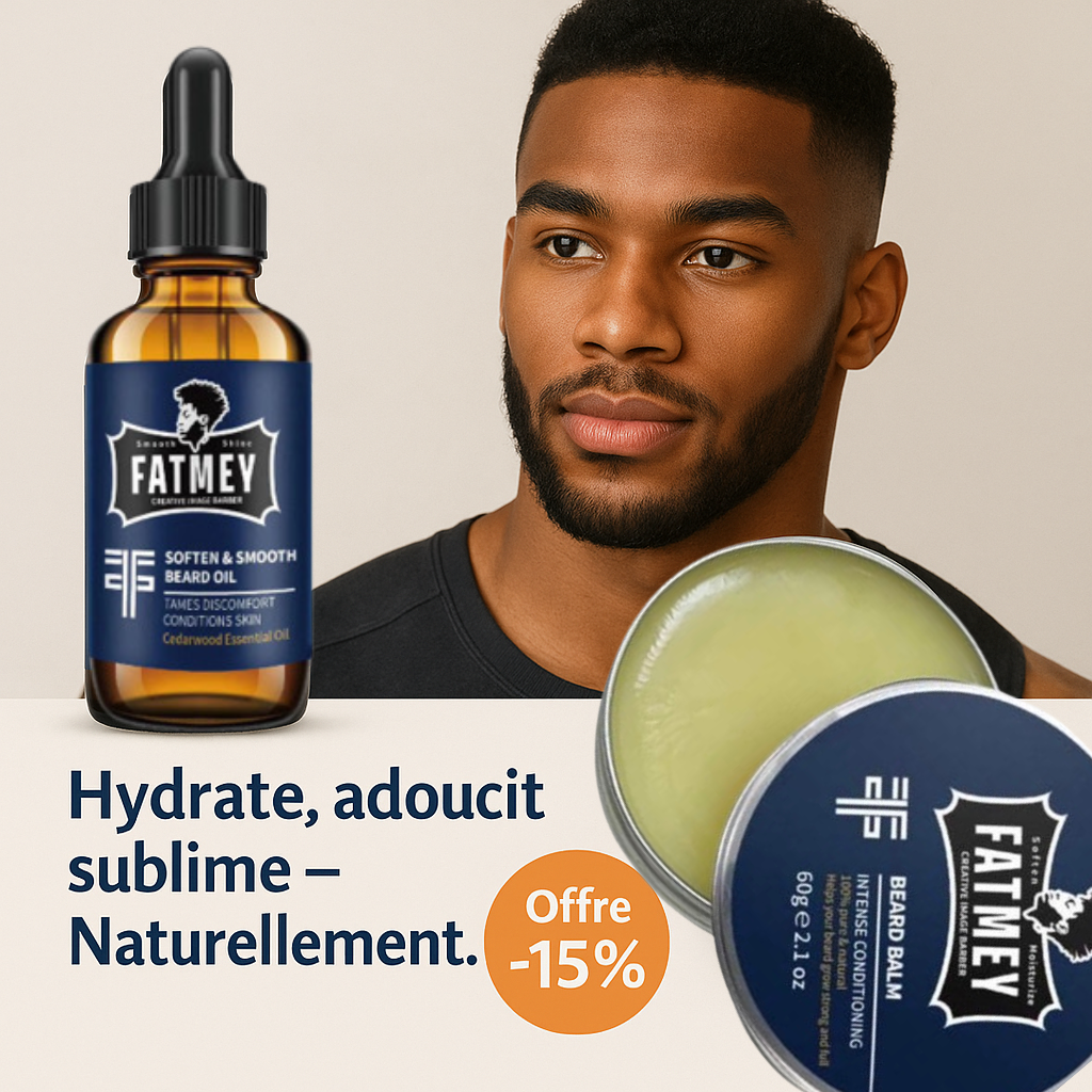 Huile à Barbe Fatmey – Soin Doux et Nourrissant pour une Barbe Parfaite