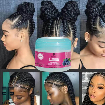Edge Control Blueberry - 24H Extra Strong Hold Styling Gel
