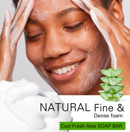 Savon naturel à l'aloe vera