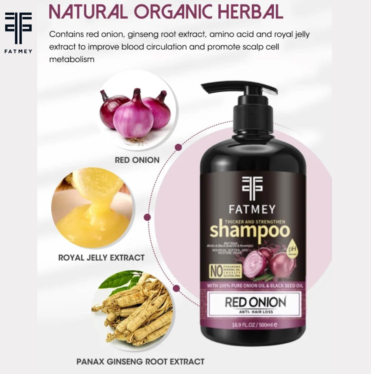 Gamme Fortifiante à l’Oignon Rouge et Graine Noire